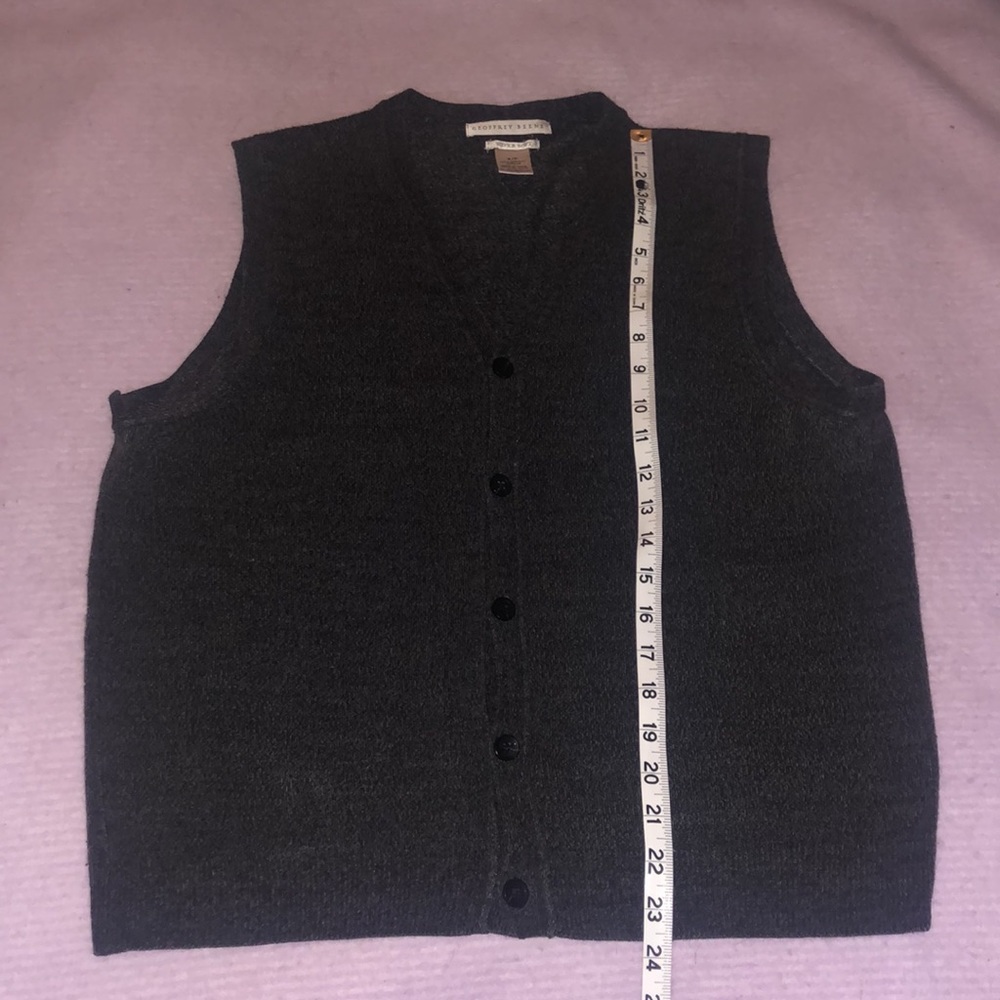Geoffrey Beene Super Soft Button-Up Vest - image 3